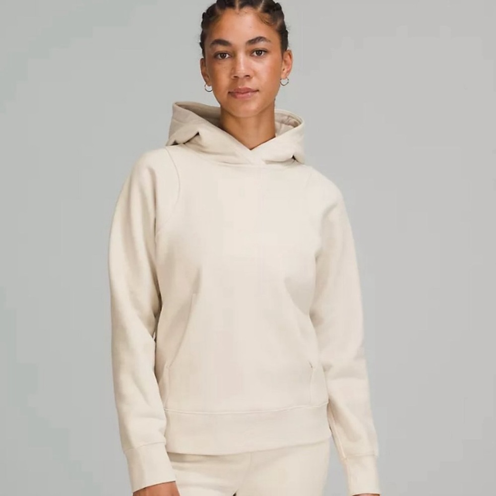 NWOT Lululemon White Opal Loungeful Hoodie